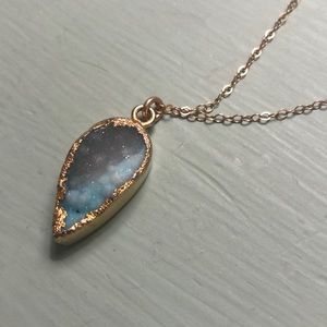 Love Poppy gem necklace